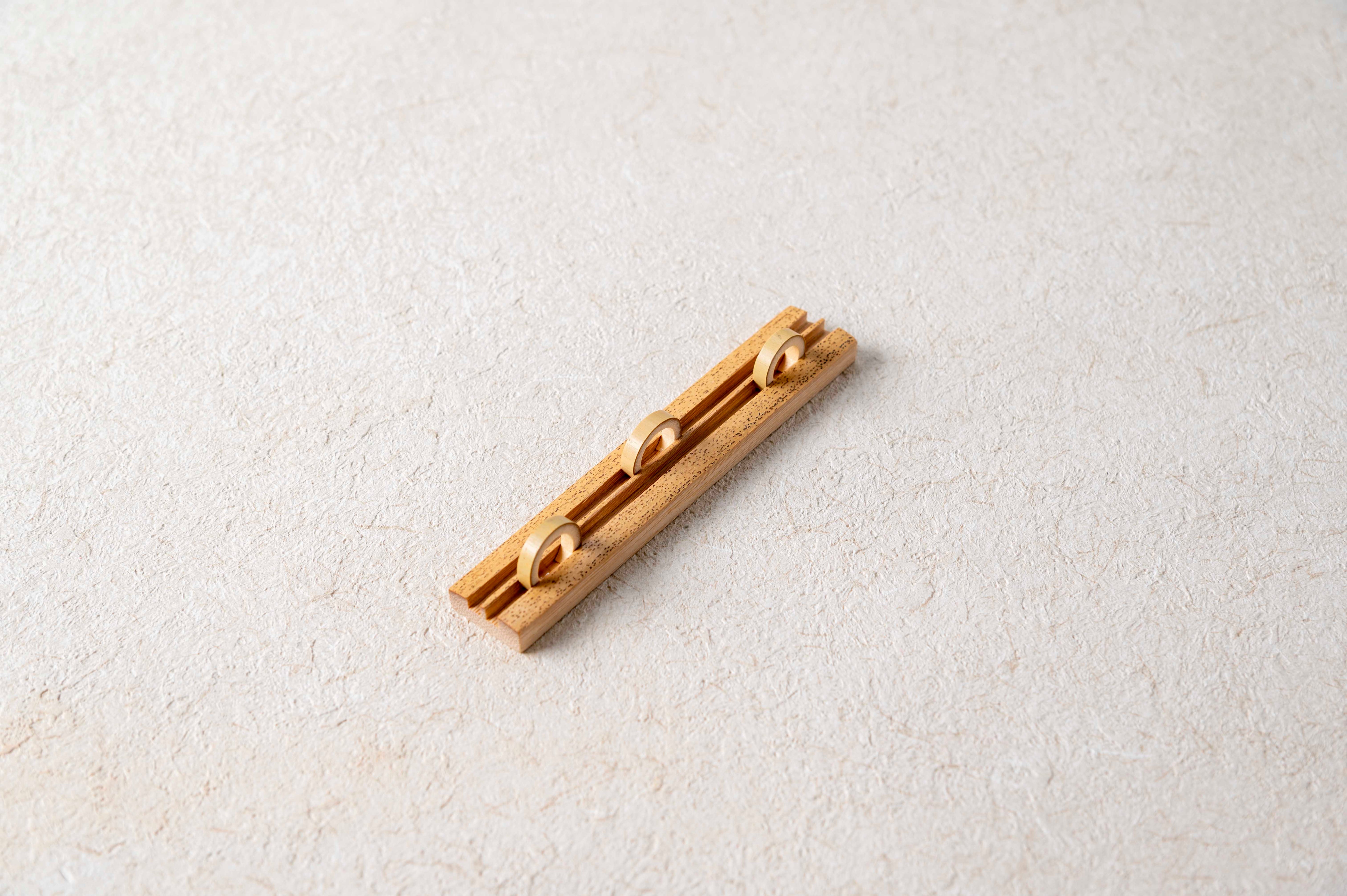 Playing Goldfish - Raised Cloth Artwork, Includes a Bamboo Stand