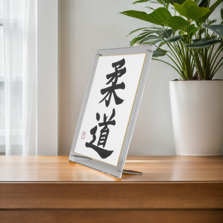 Spirit of "Judo" - Acrylic Clear Frame (Free Shipping)